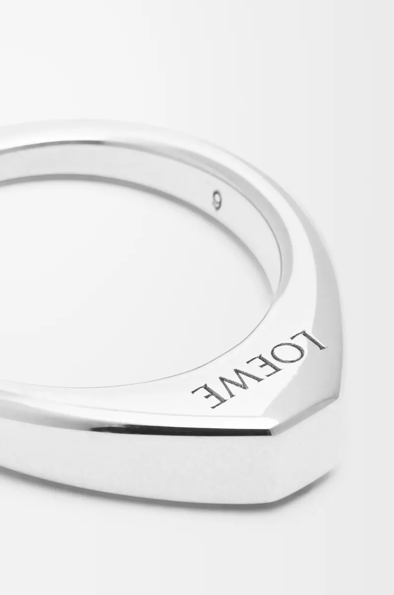 银质 Stirrup 戒指