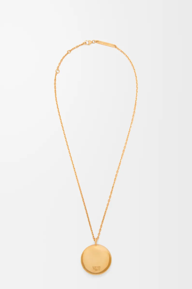 银质云朵景泰蓝项链