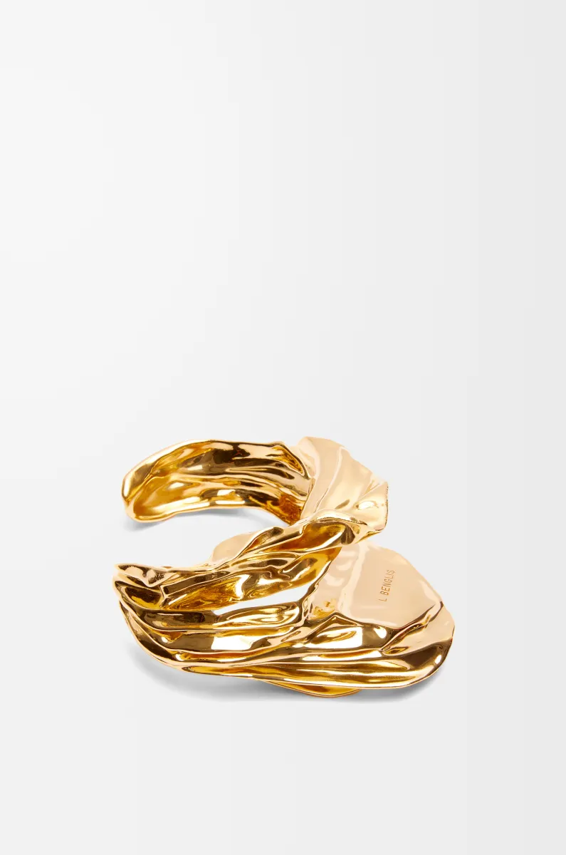 银质 Pleated Fan 手环