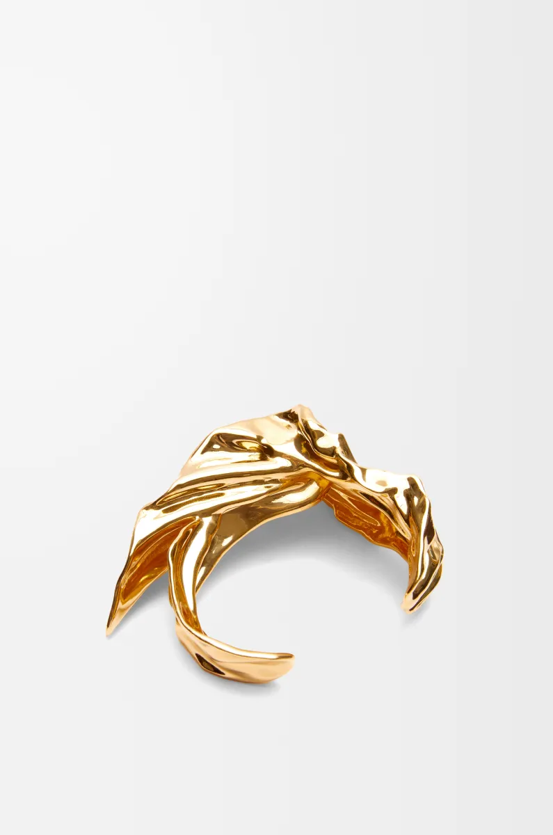 银质 Pleated Fan 手环