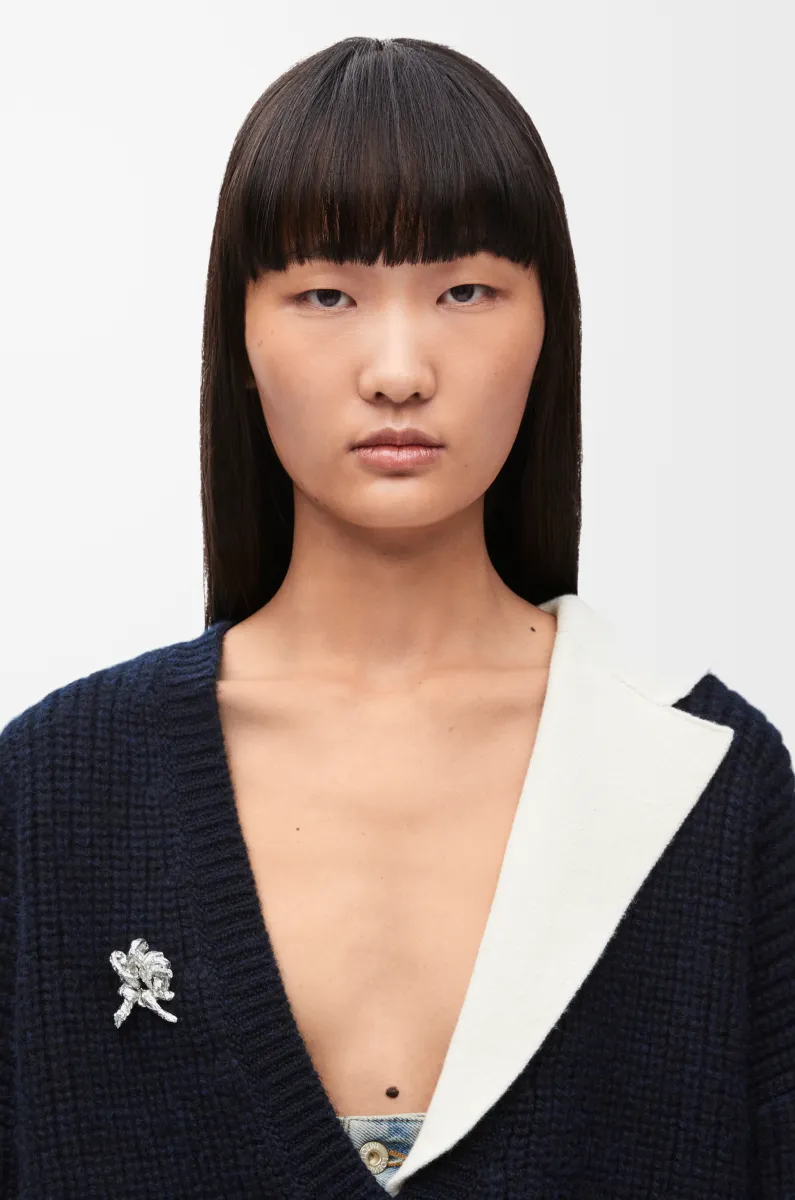 Tarantella 银质胸针