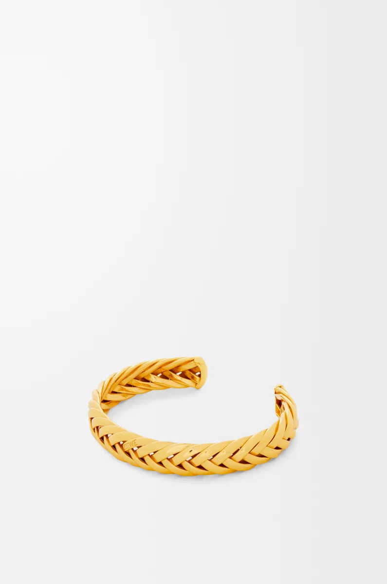 银质窄款编织袖钉