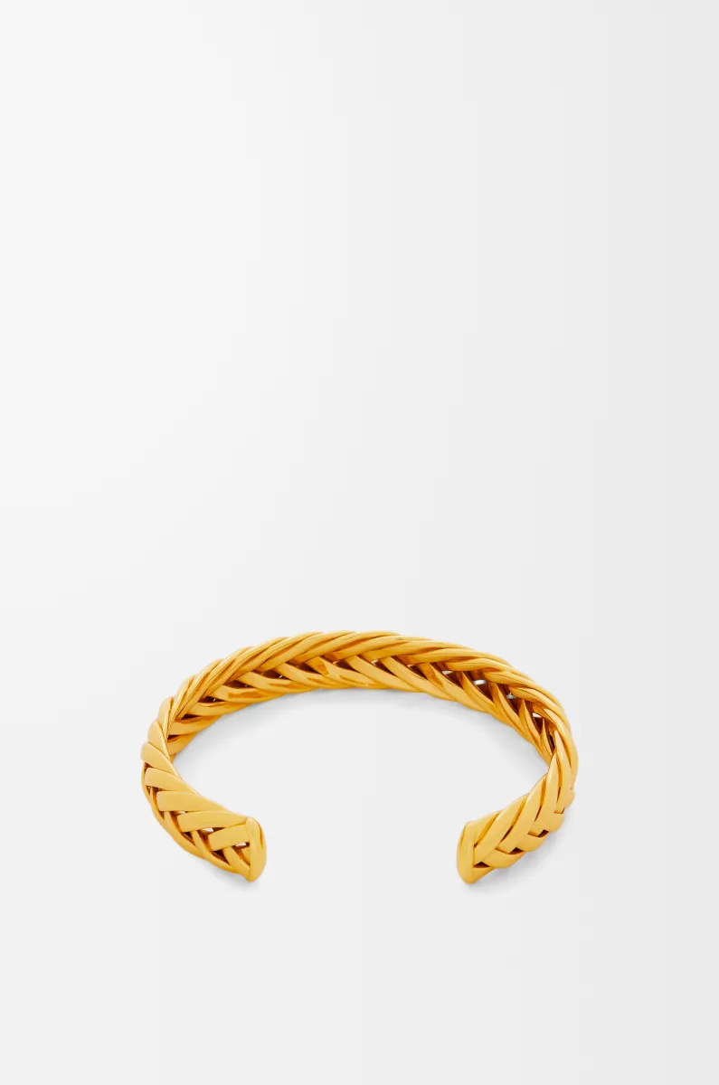 银质窄款编织袖钉