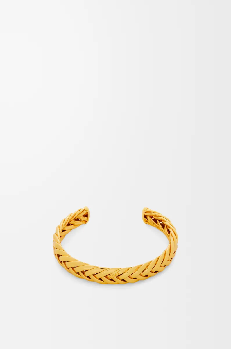 银质窄款编织袖钉