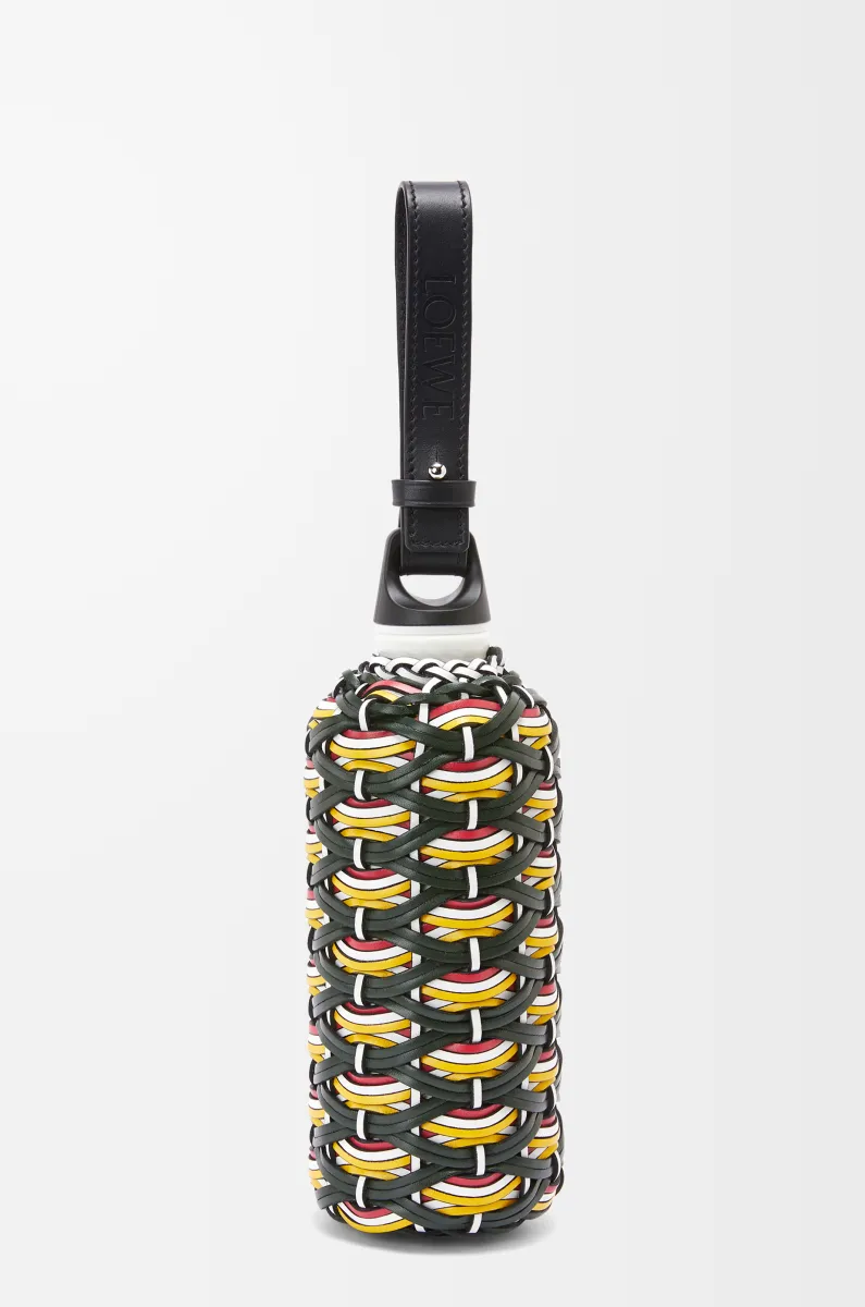 BOTTLE In ALUMINIUM/CALF