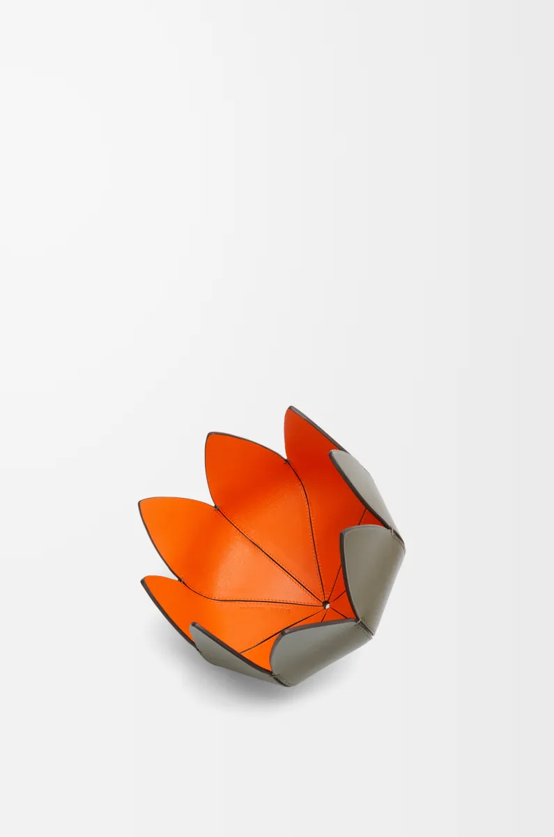 柔软牛皮革仙人掌别针托盘