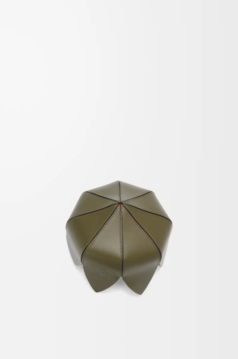 柔软牛皮革仙人掌别针托盘