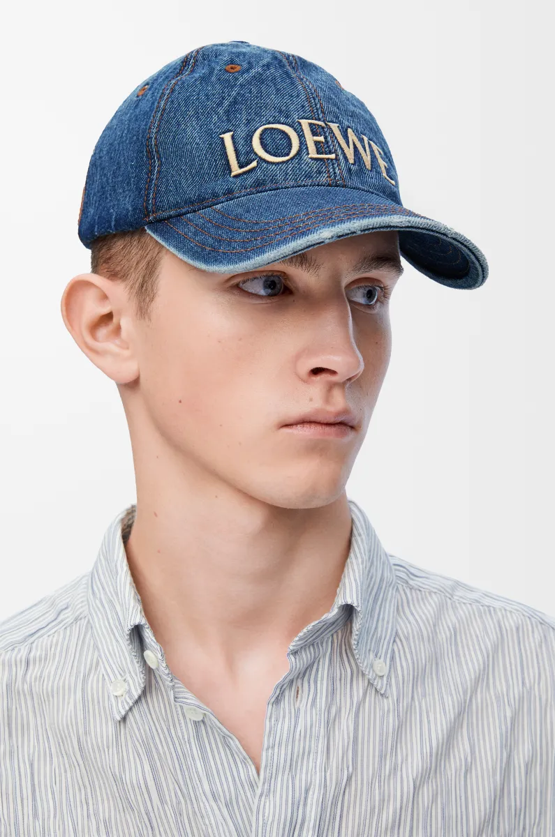 LOEWE 单宁布棒球帽