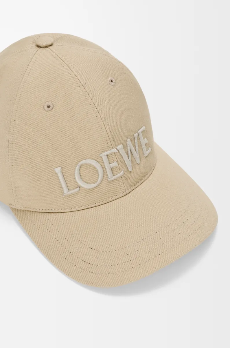 LOEWE 棉质帆布棒球帽