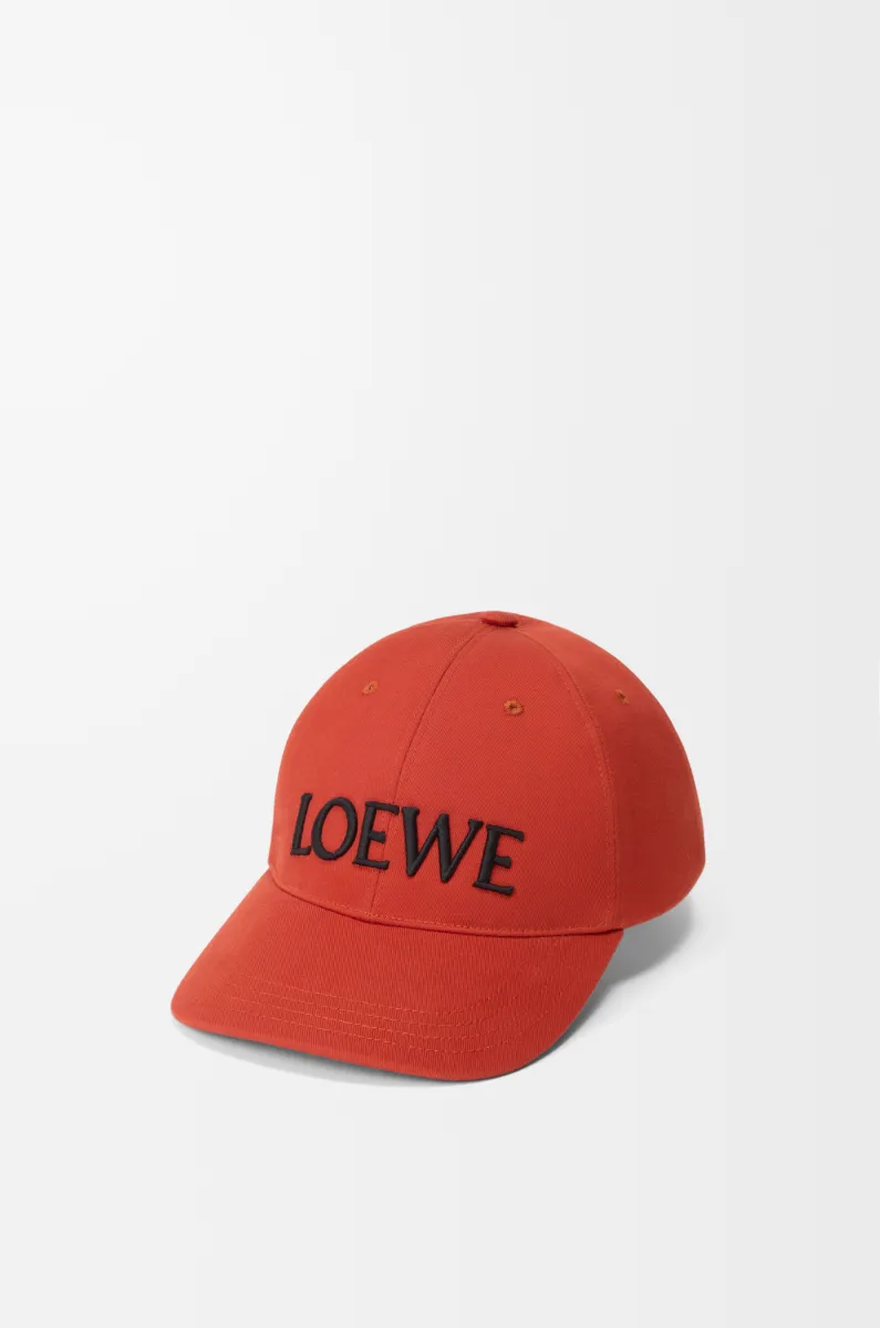 LOEWE 棉质帆布棒球帽
