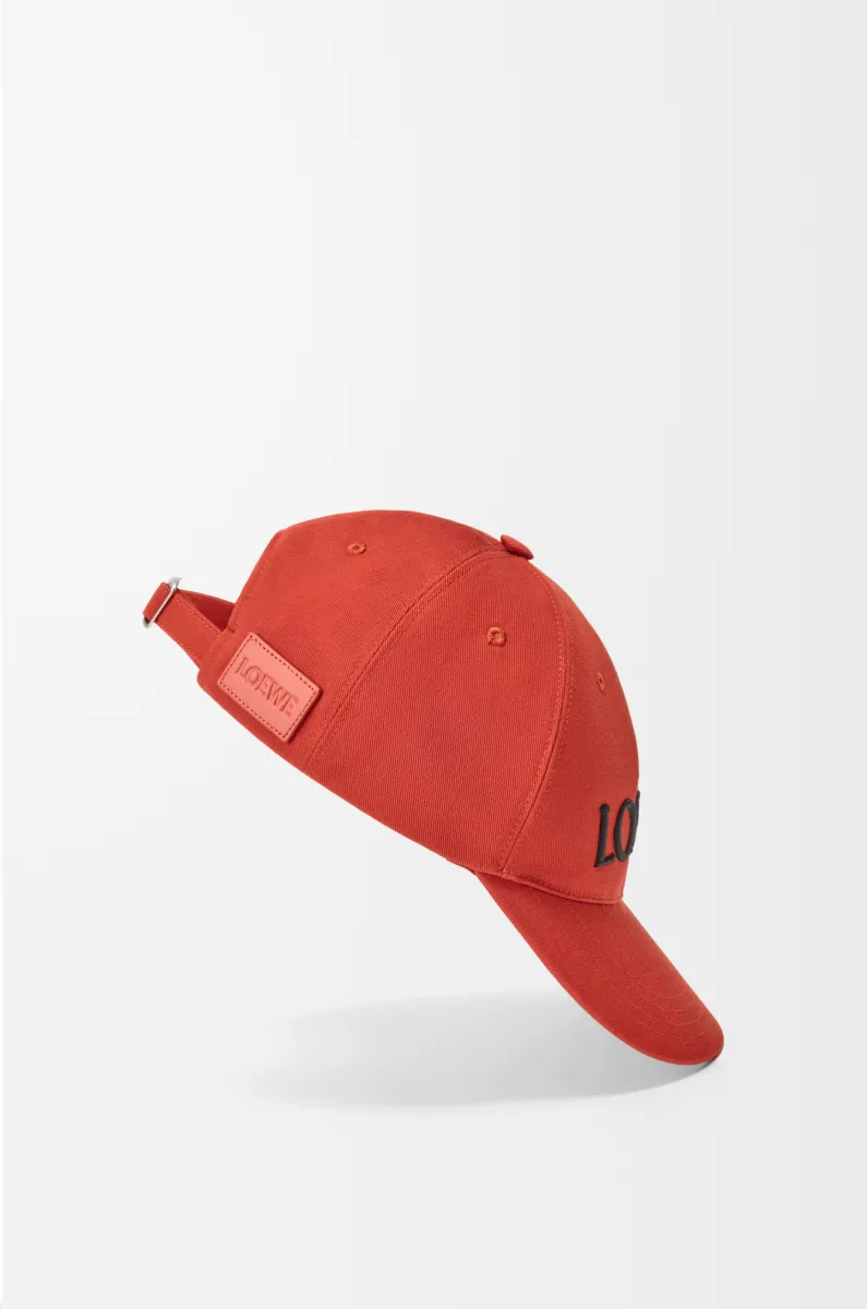 LOEWE 棉质帆布棒球帽