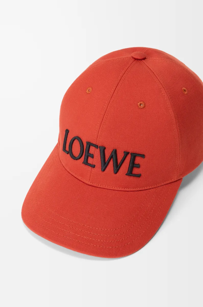 LOEWE 棉质帆布棒球帽