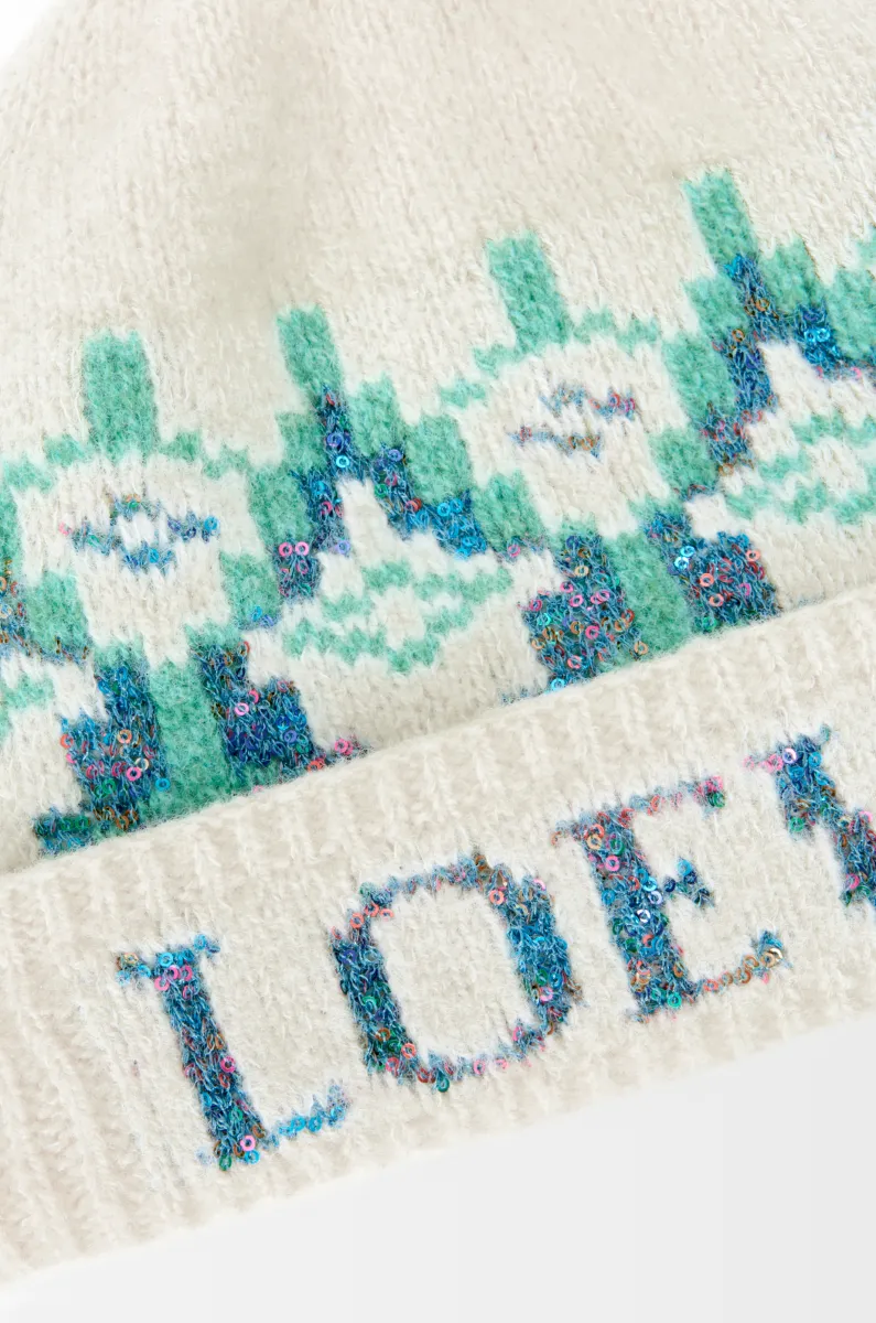 羊毛混纺毛线帽