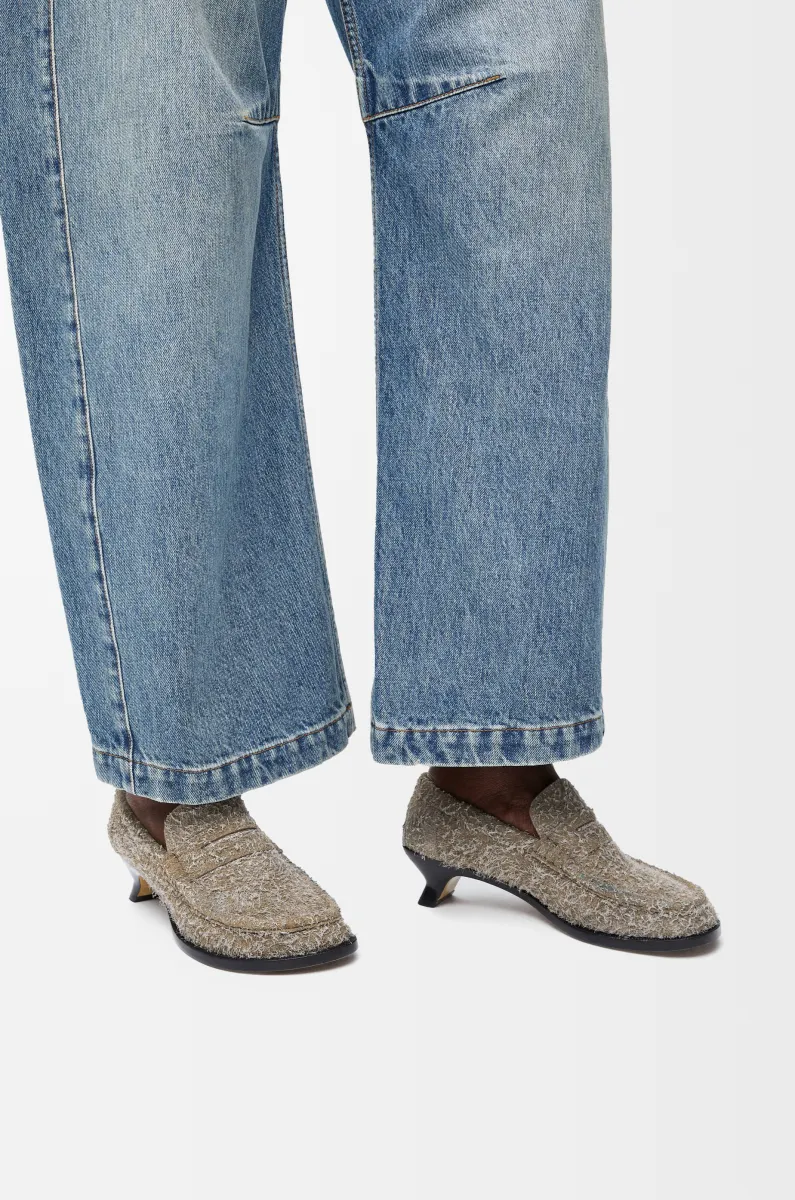 磨砂绒面革 Campo 乐福鞋