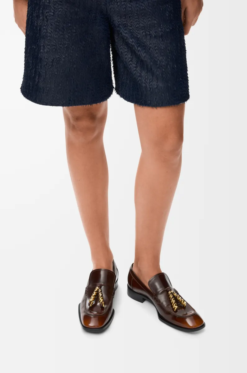 磨砂牛皮革 Edge 乐福鞋