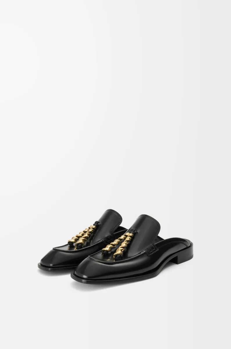 磨砂牛皮革 Edge 乐福穆勒鞋