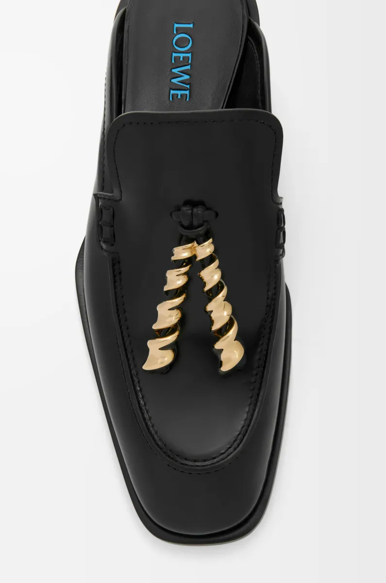 磨砂牛皮革 Edge 乐福穆勒鞋