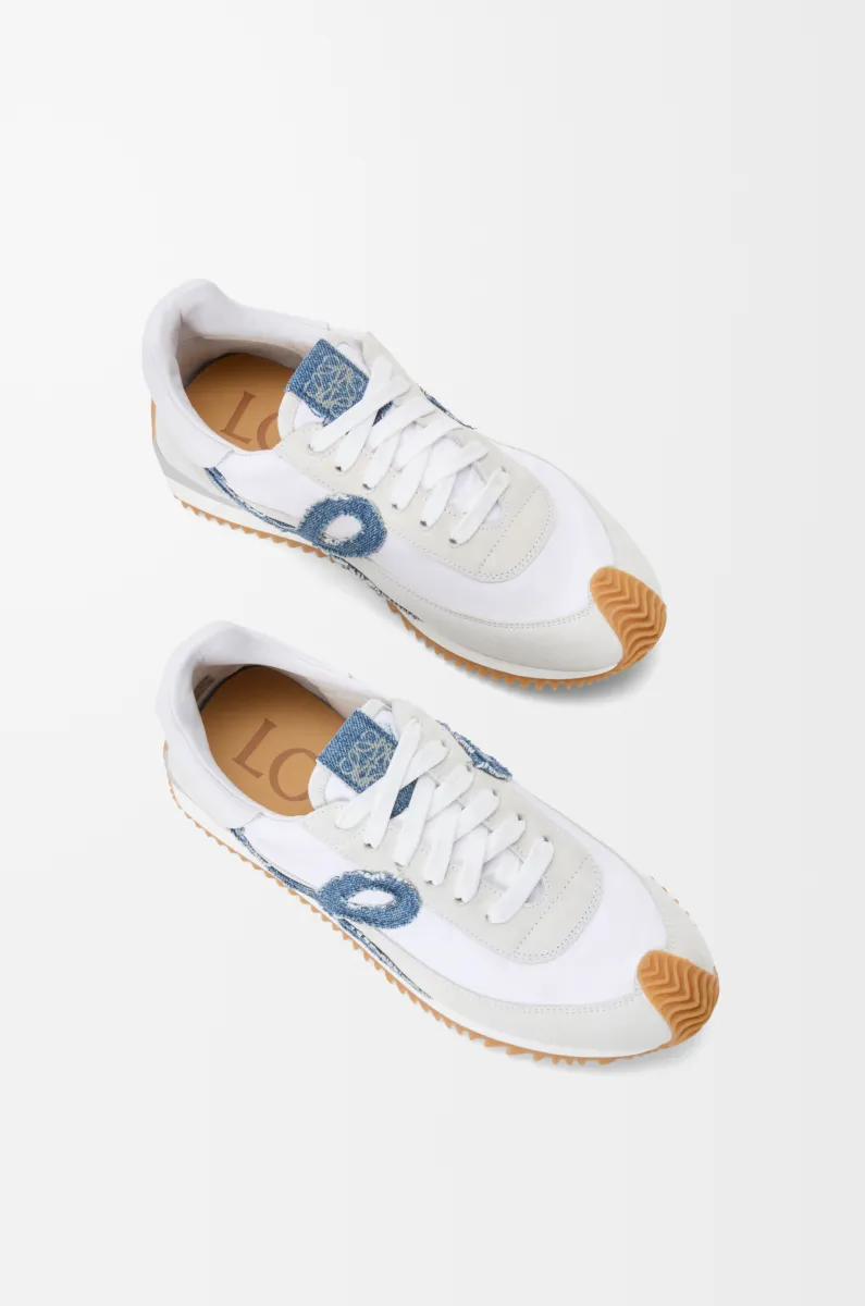 尼龙和绒面革流畅女士运动鞋 2.0