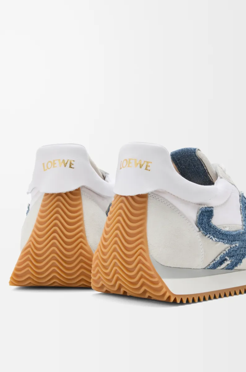 尼龙和绒面革流畅女士运动鞋 2.0