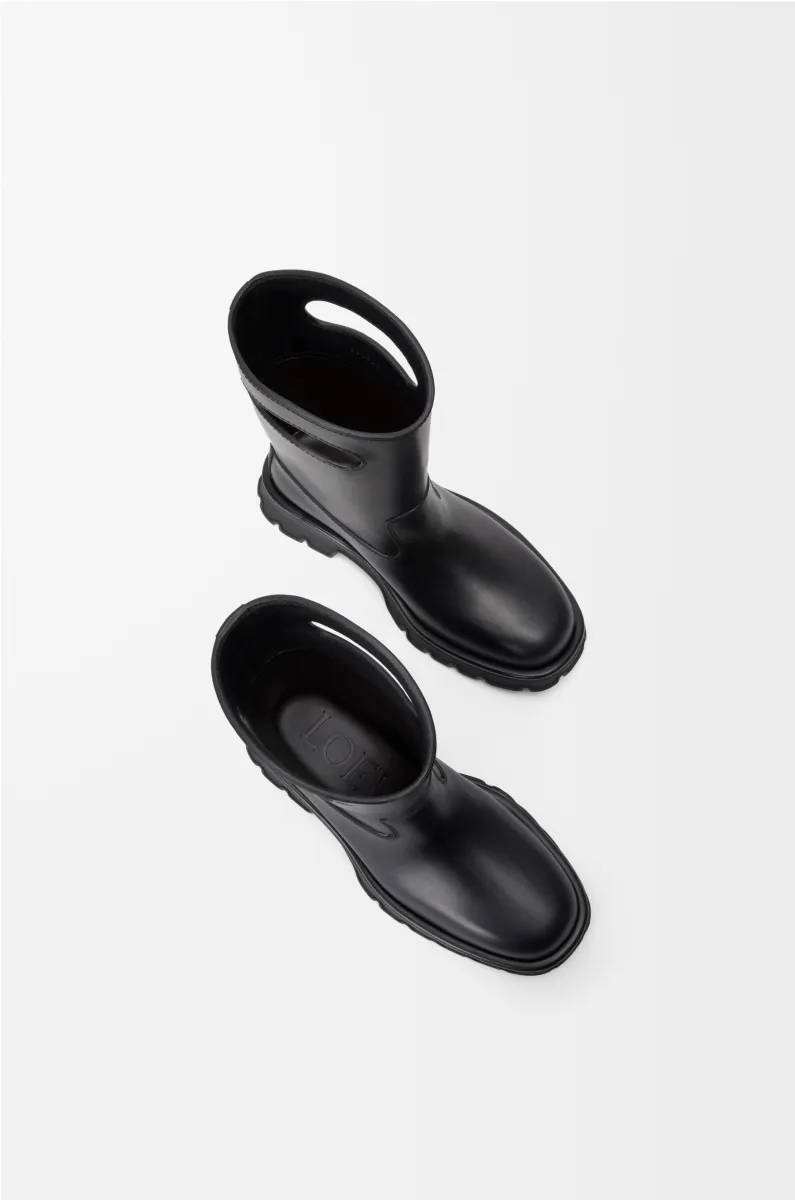 植鞣牛皮革 Bobby 靴子