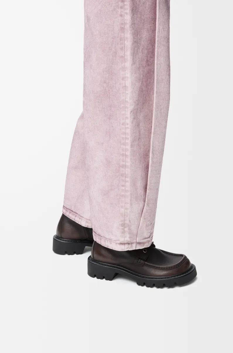 磨砂牛皮革 Sierra 踝靴