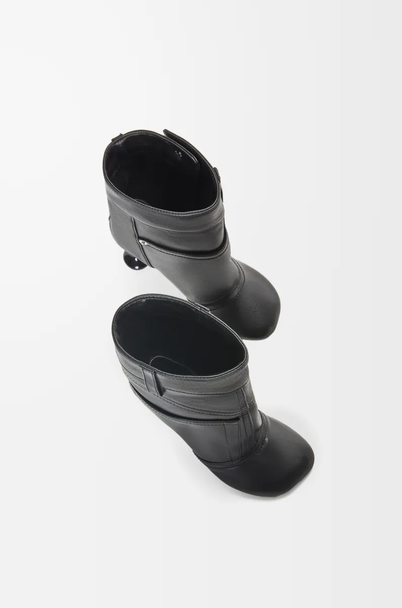 纳帕羊皮革 Toy 踝靴