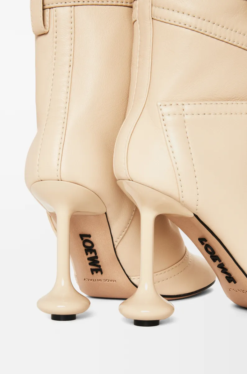 纳帕羊皮革 Toy Panta 踝靴