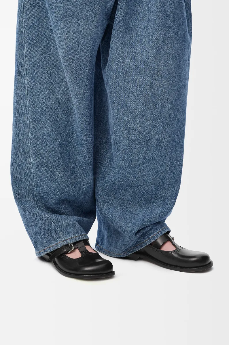 牛皮革 Campo 玛丽珍穆勒鞋