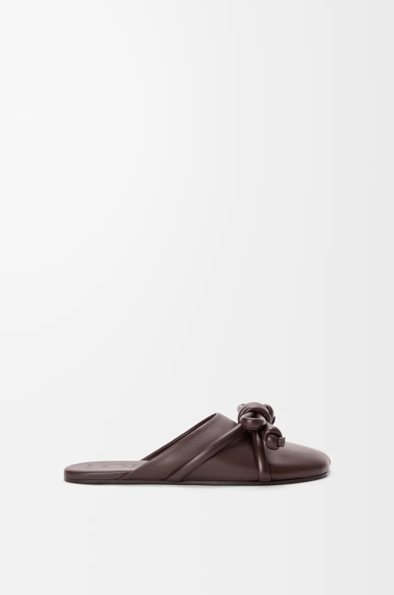 羊皮革 Flamenco Knot 穆勒鞋