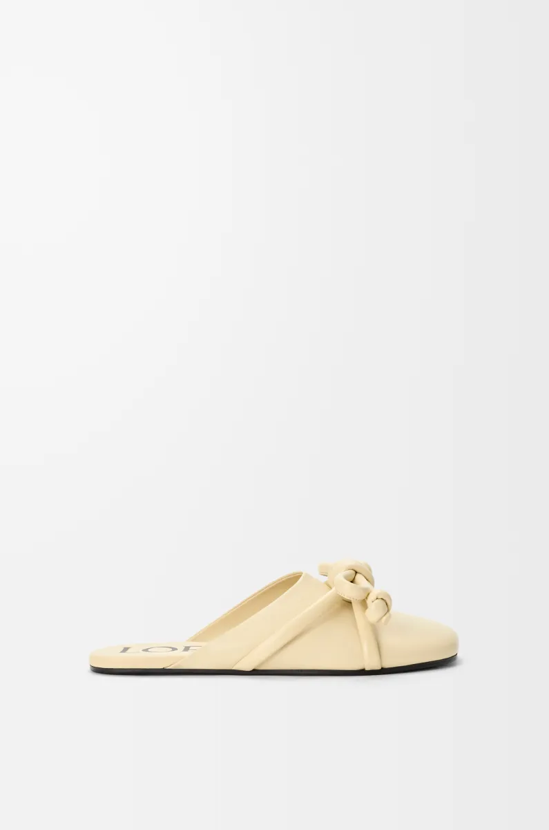 羊皮革 Flamenco Knot 穆勒鞋