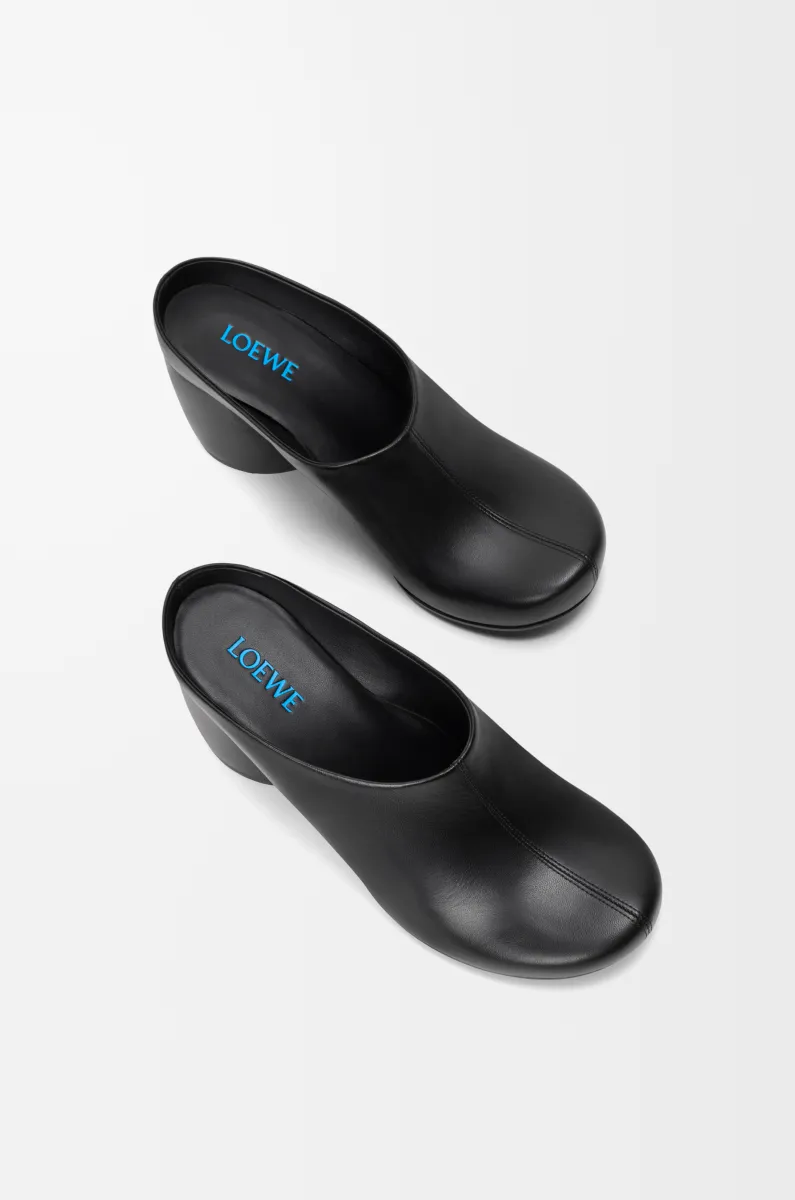 羊皮革 Oval 穆勒鞋