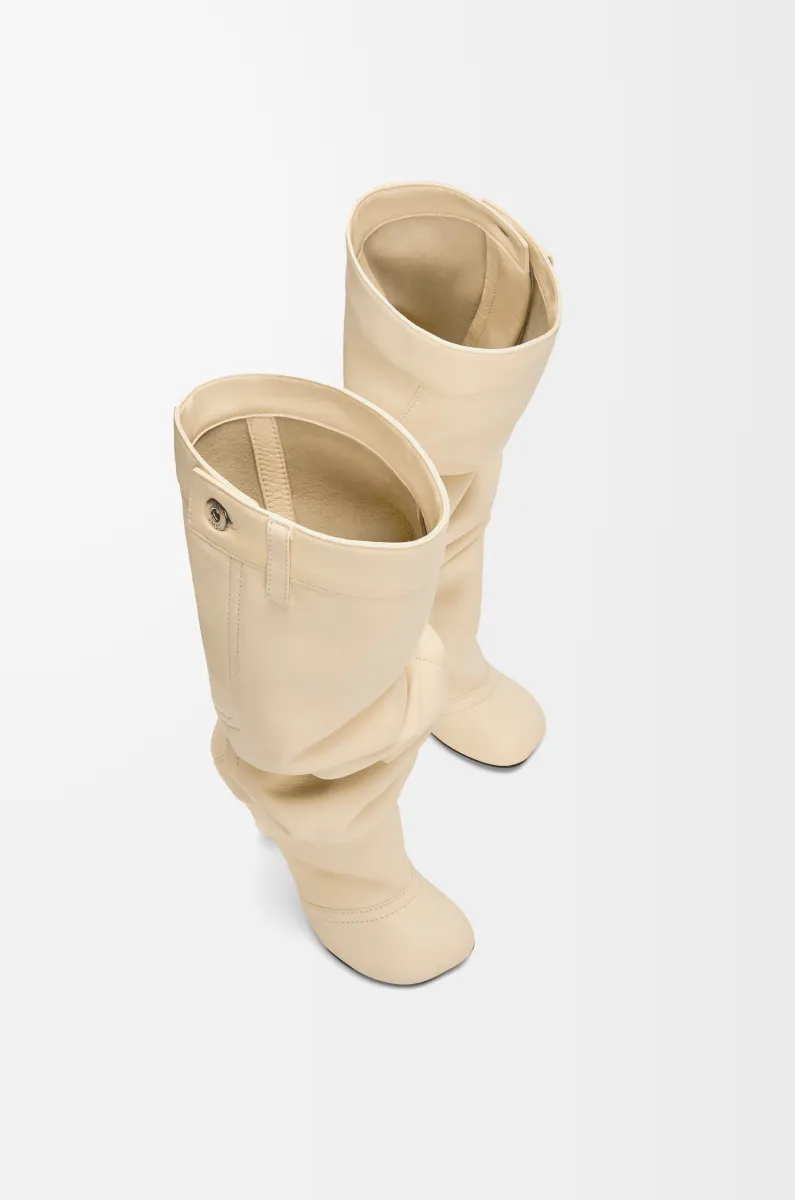 纳帕羊皮革 Toy Panta 过膝靴