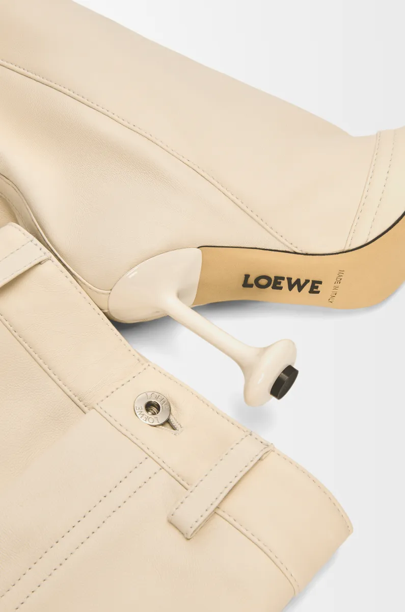 纳帕羊皮革 Toy Panta 过膝靴