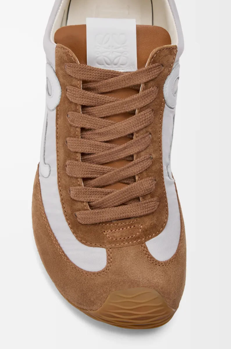 尼龙和牛皮革 Ballet Runner 2.0 女士运动鞋