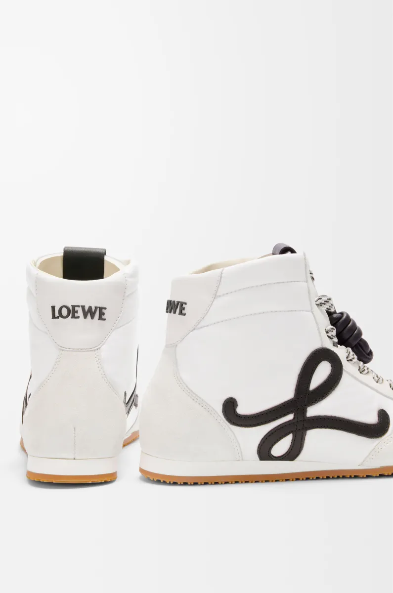 尼龙和牛皮革 Ballet Runner 2.0 高帮女士运动鞋