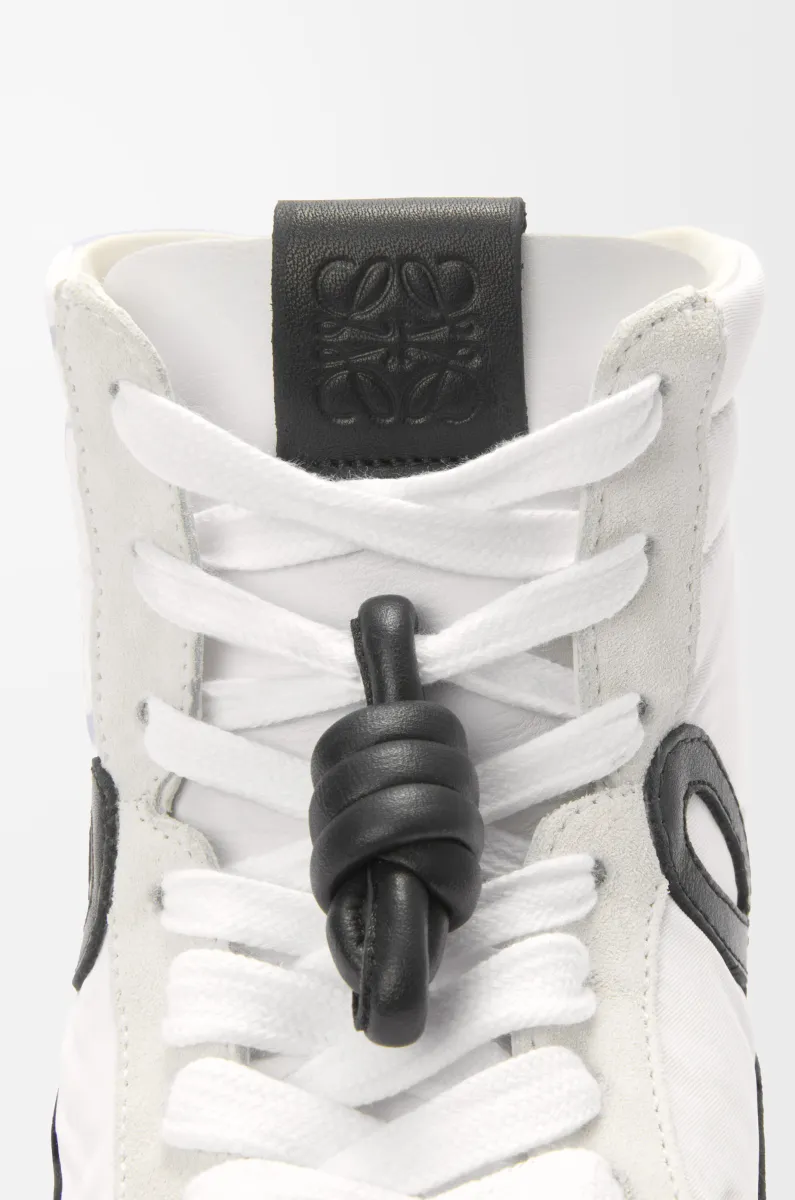 尼龙和牛皮革 Ballet Runner 2.0 高帮女士运动鞋