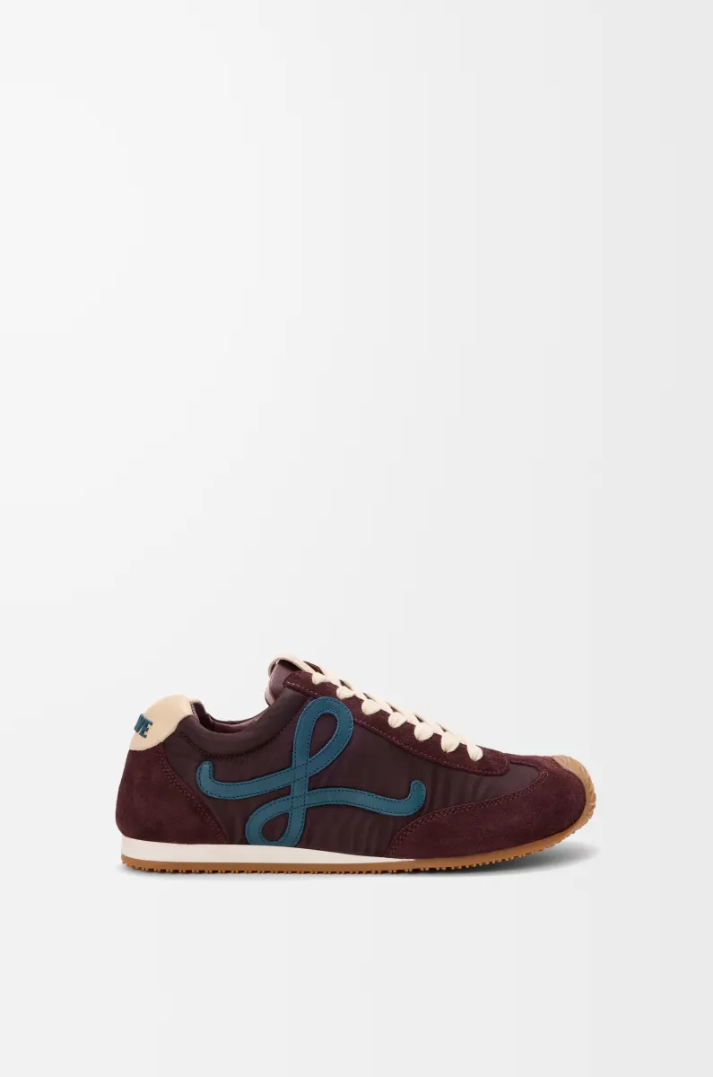 尼龙和牛皮革 Ballet Runner 2.0 女士运动鞋