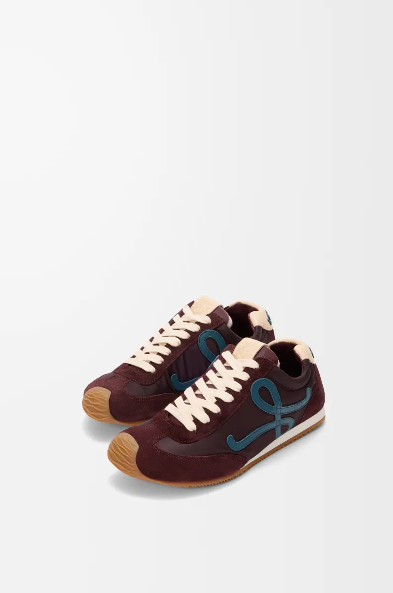 尼龙和牛皮革 Ballet Runner 2.0 女士运动鞋