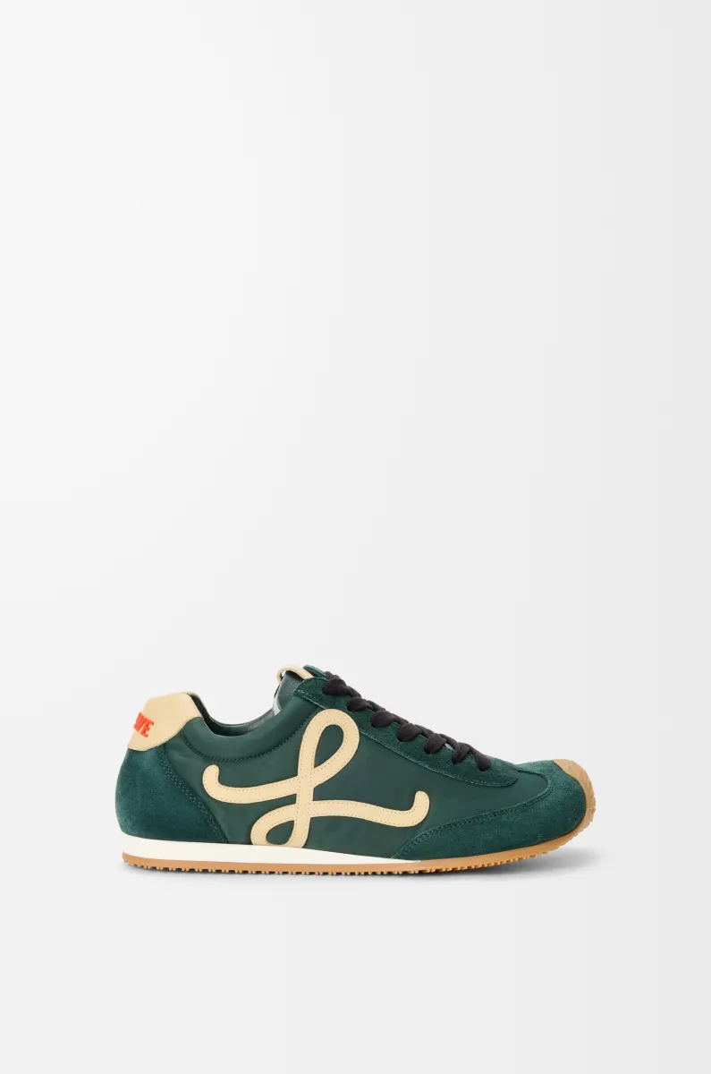 尼龙和牛皮革 Ballet Runner 2.0 女士运动鞋