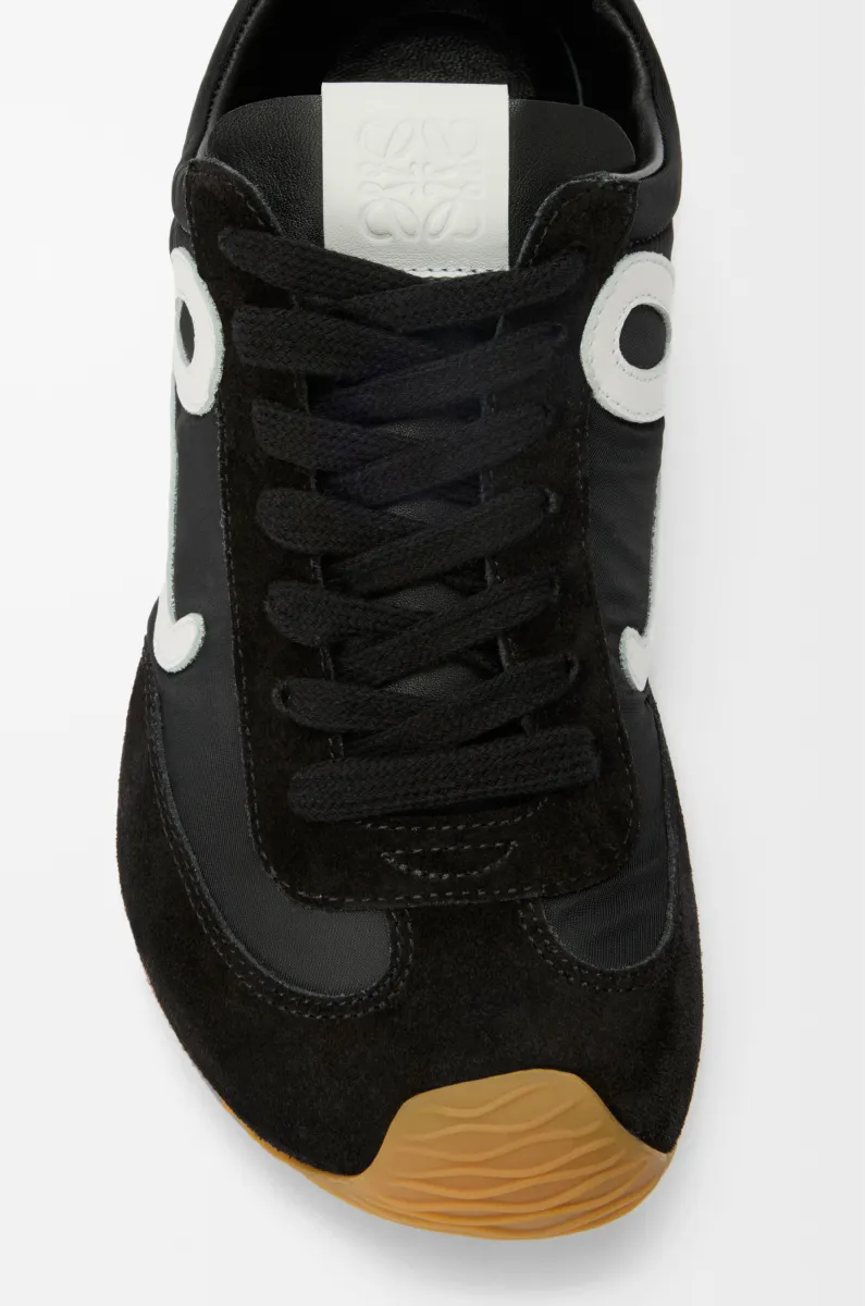 尼龙和牛皮革 Ballet Runner 2.0 女士运动鞋