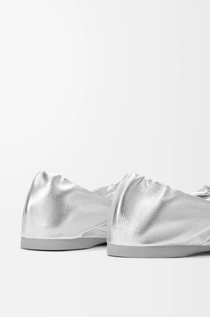 层压纳帕羊皮革 Pebble Soft 芭蕾舞鞋