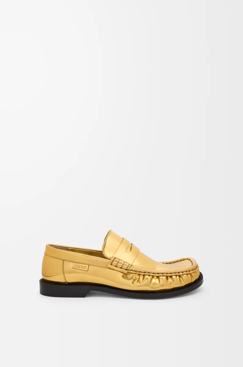 金属牛皮革 Campo 乐福鞋