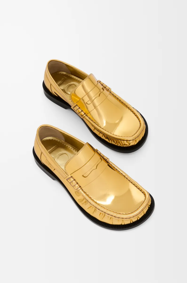 金属牛皮革 Campo 乐福鞋