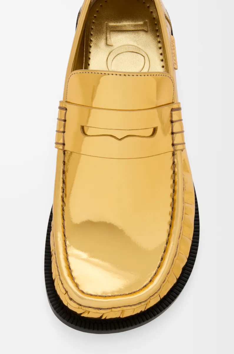 金属牛皮革 Campo 乐福鞋