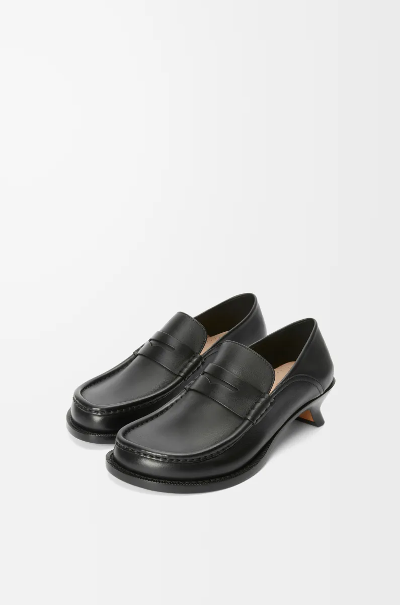 Campo 柔软牛皮革乐福鞋