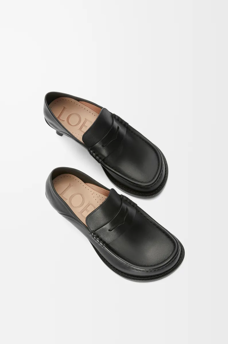 Campo 柔软牛皮革乐福鞋