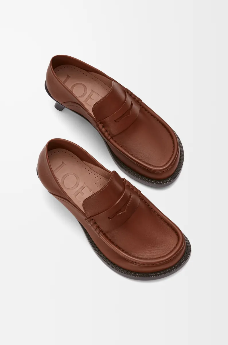 Campo 柔软牛皮革乐福鞋