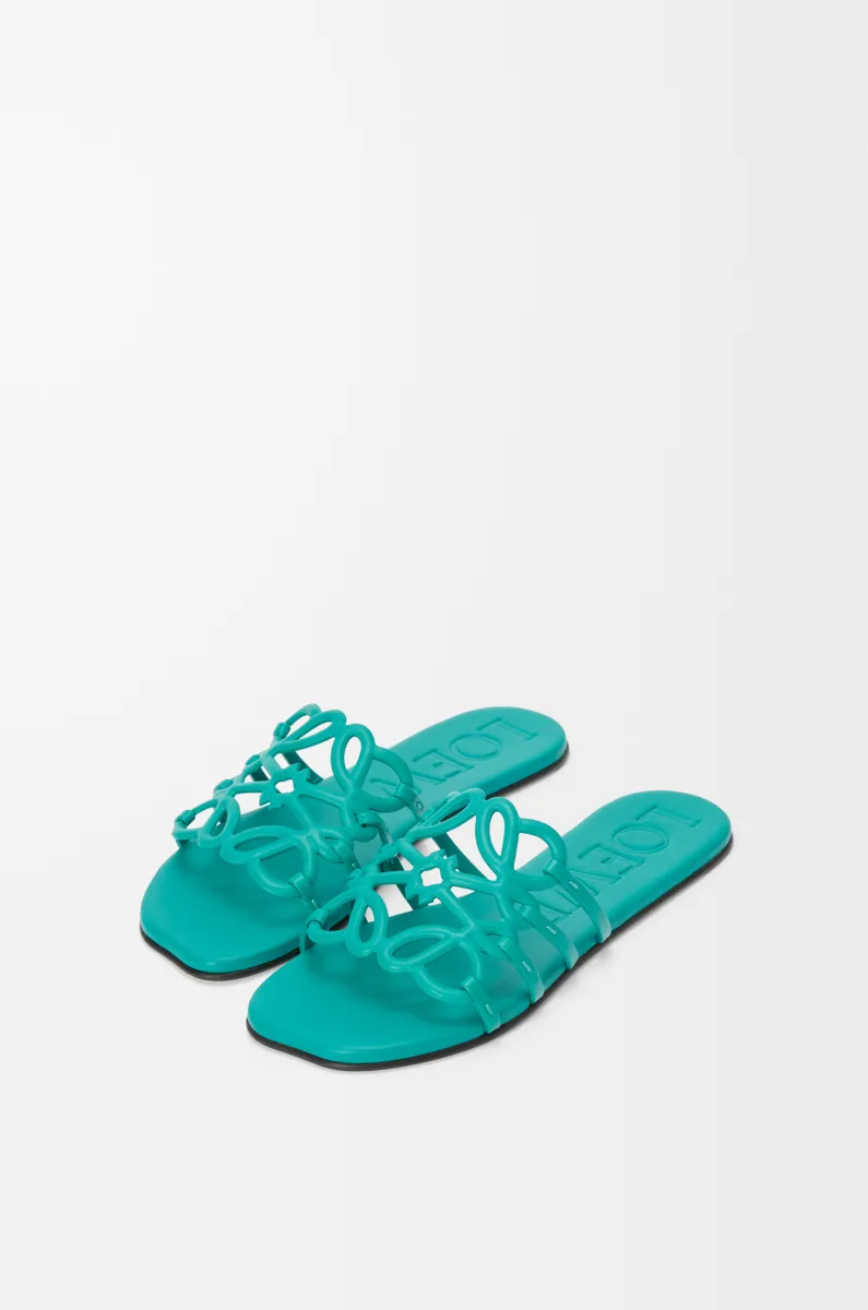 柔软牛皮革 Petal Anagram 凉鞋