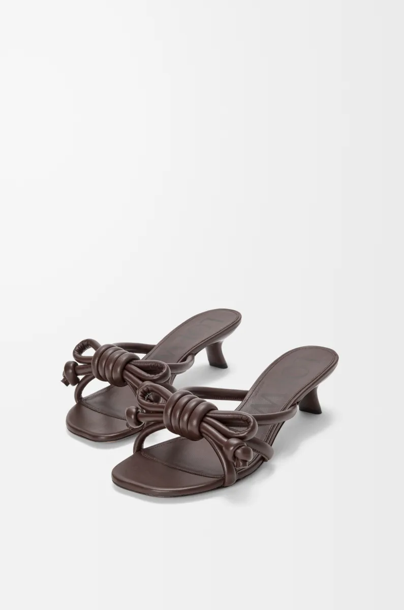 羊皮革 Flamenco Knot 凉鞋