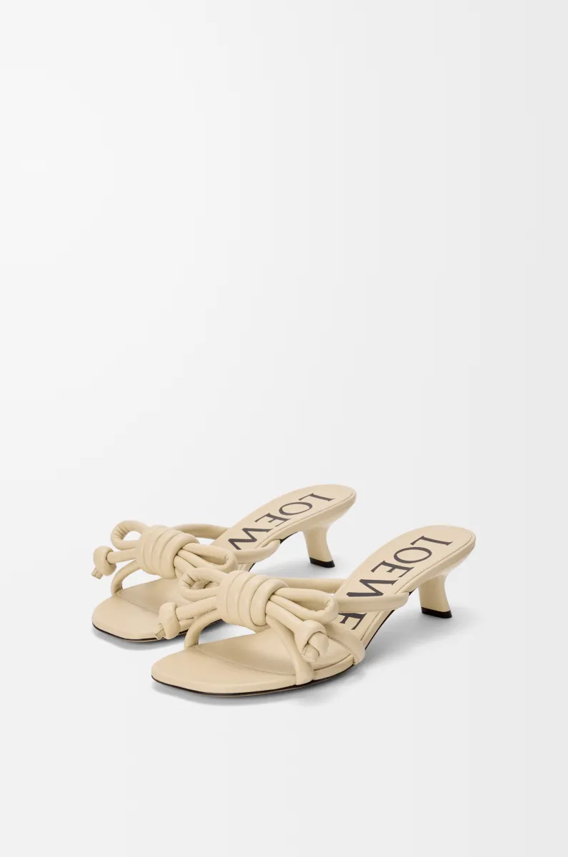 羊皮革 Flamenco Knot 凉鞋